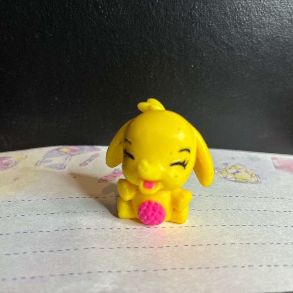 Yellow Action Figure Toy